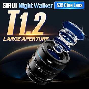 Amazon.com : SIRUI Night Walker 35mm S35 Manual Focus Cine Lens