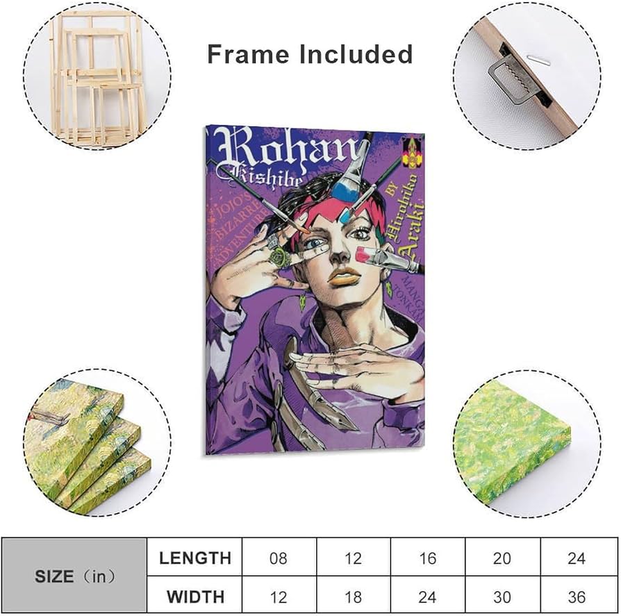 Amazon.co.jp: 「ジョジョの奇妙な冒険」岸辺露伴 キャラクター アート