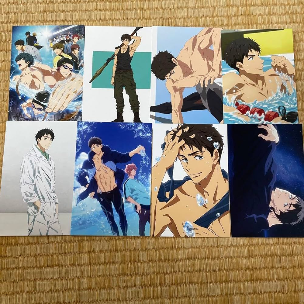 Amazon.co.jp: Free!FS前編 前売り特典 ポストカードセット 全8枚