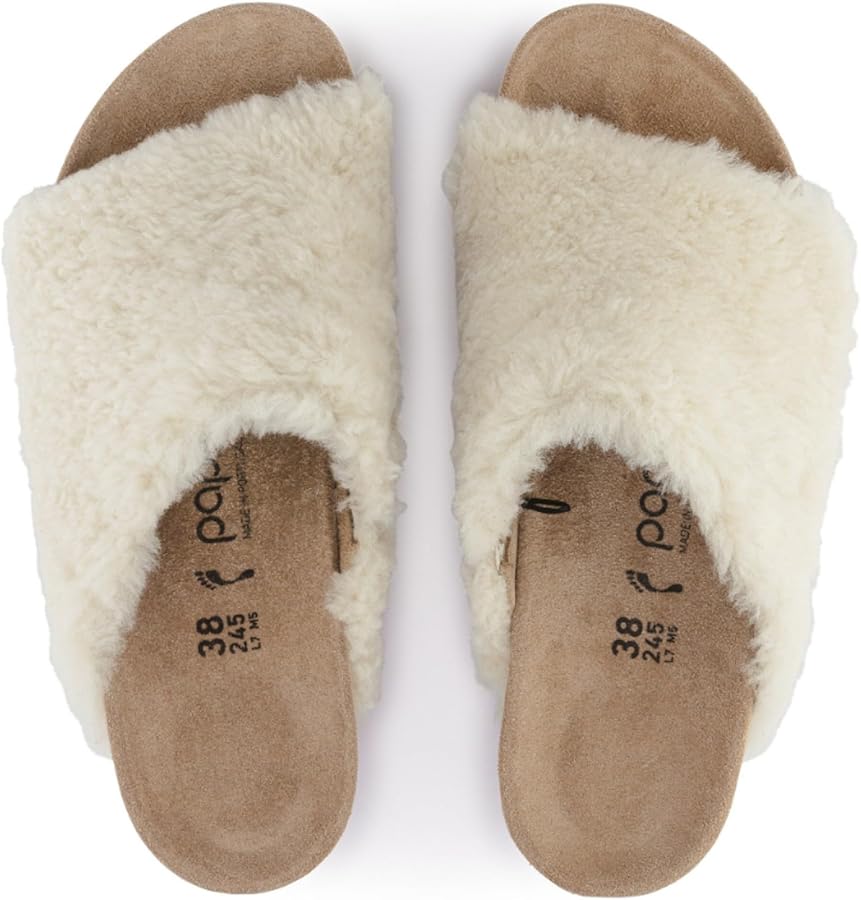 Amazon.com | Birkenstock Papillio Namica Sherling Wedge Sandal