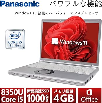 Amazon.co.jp: 【整備済み品】 レッツノート ノートパソコン CF-SV7