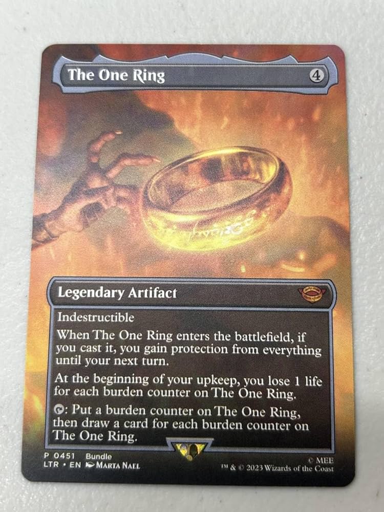 一つの指輪 The One Ring サージ foil ② 一つの指輪 / The One Ring
