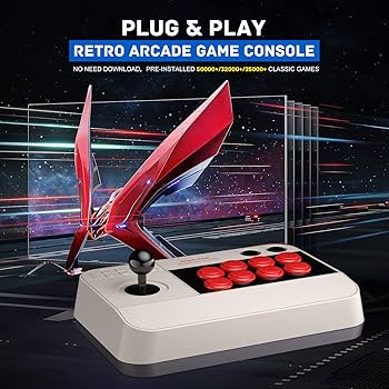 Kinhank Super Console Arcade Game Console,Arcade Stick X3 with
