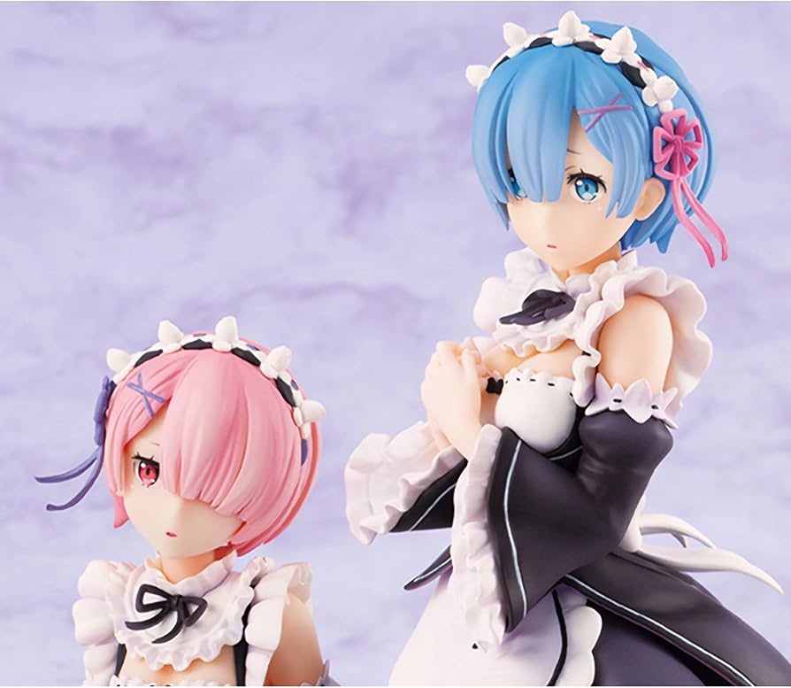 Amazon.co.jp: Re:ゼロから始める異世界生活 ラム＆レム 特製台座