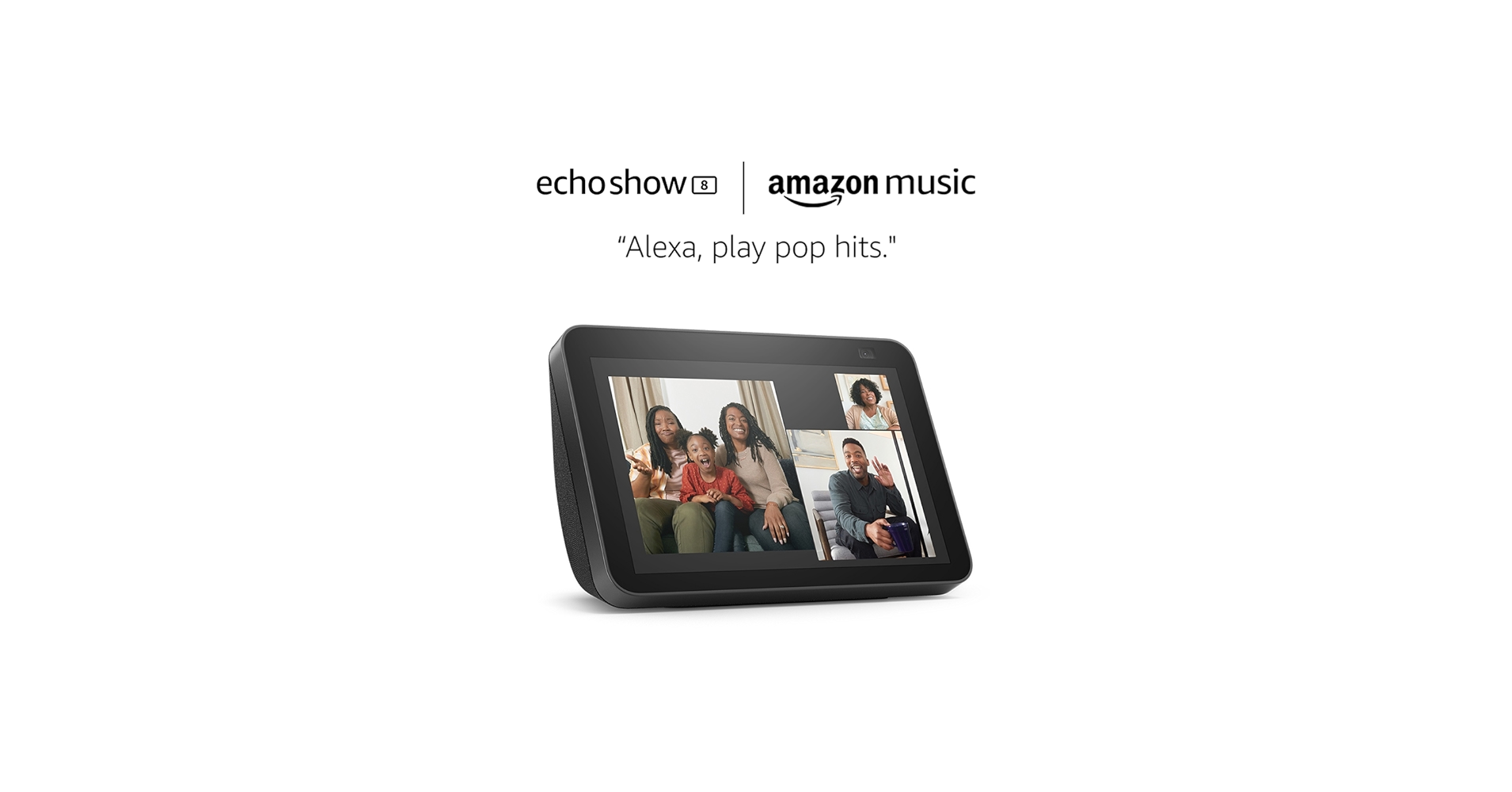 Amazon.com: Echo Show 8 (2nd gen) Charcoal and 6 months of Amazon