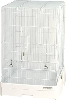 チンチラケージ SANKO ブラック 62L x 51W x 78H 滑車付き チンチラ