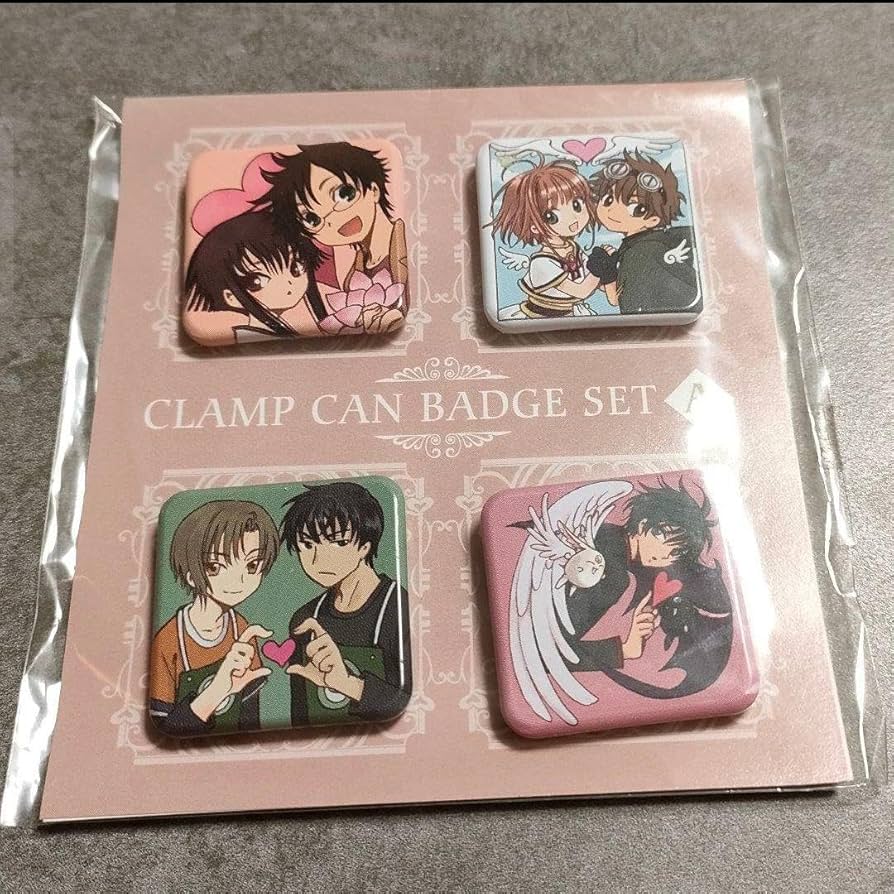 Amazon.co.jp: CLAMP 缶バッジセット クラフェス ツバサ X GATE7 合法