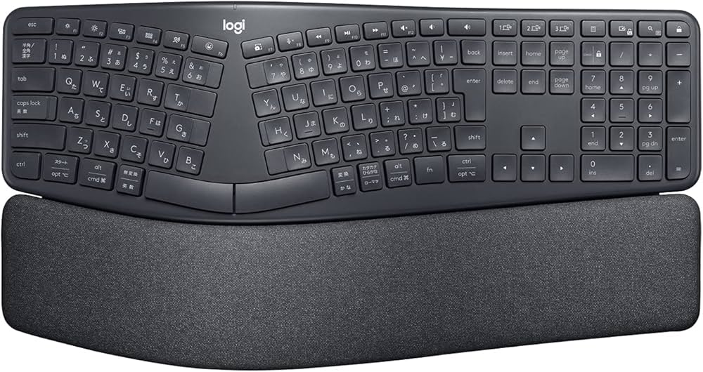 Amazon.co.jp: ロジクール ERGO K860 エルゴノミック スプリット