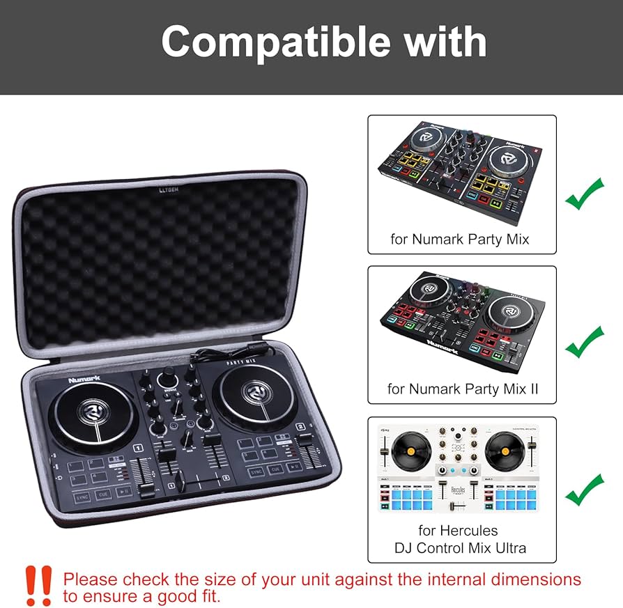 Amazon.com: LTGEM DJ Mixer Case for Numark Party Mix II or