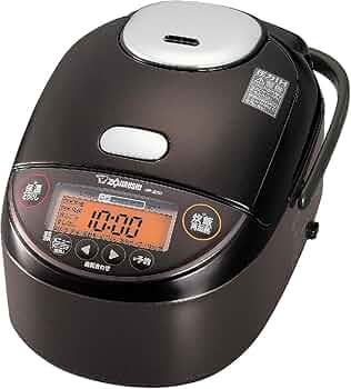 Amazon | 象印マホービン 炊飯器 5.5合 ダークブラウン NP-ZU10-TD