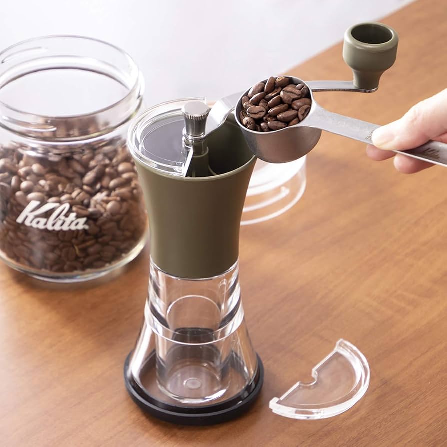 Amazon｜カリタ Kalita コーヒーミル クリア 洗浄可能セラミック
