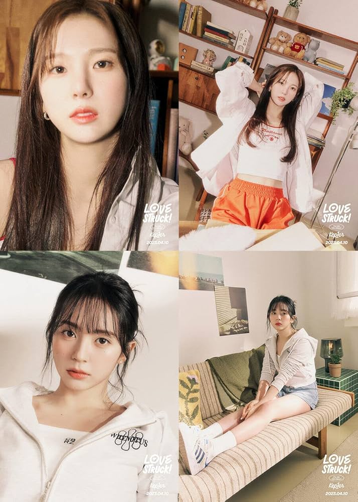 DIGIPACK) KEP1ER LOVESTRUCK! The 4th Mini Album ( Random Ver. ) K