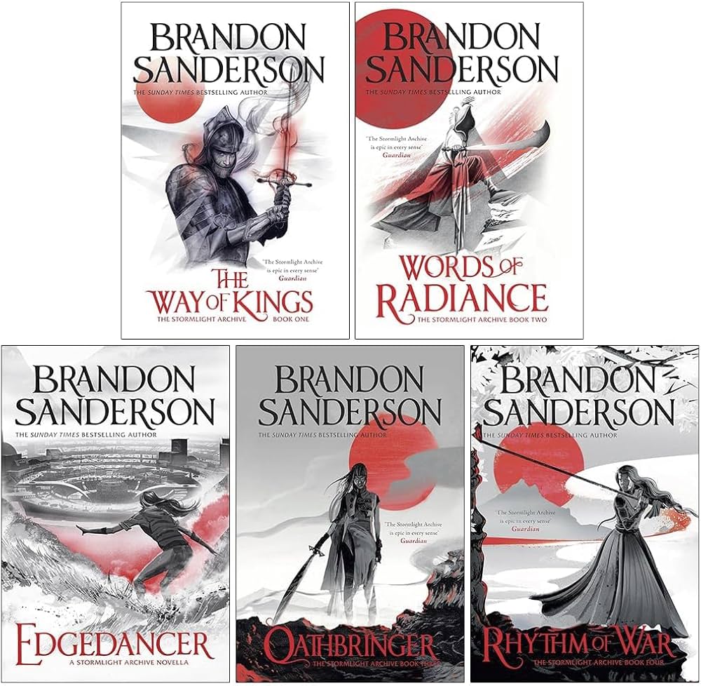 The Stormlight Archive Series 5 Books Collection Set by Brandon