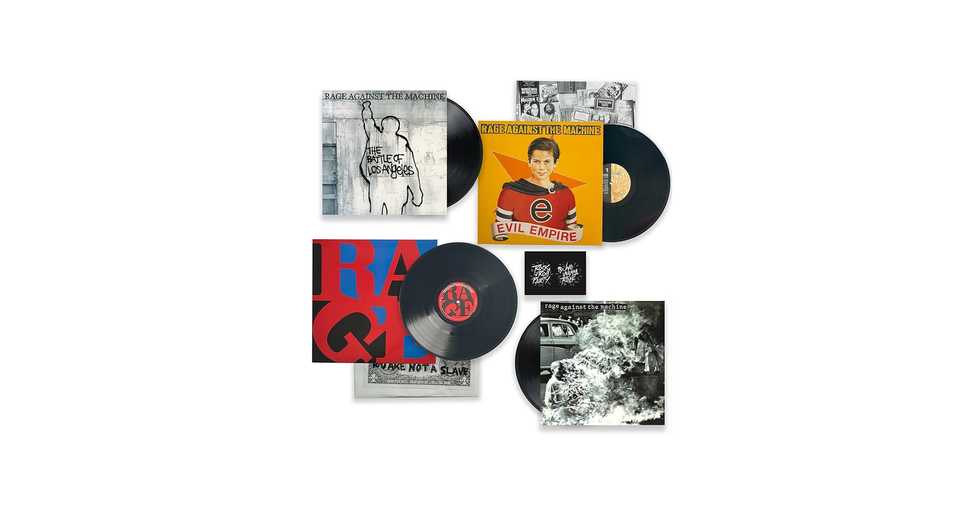 Amazon.com: Rage Against The Machine Vinyl Collection: Debut Album