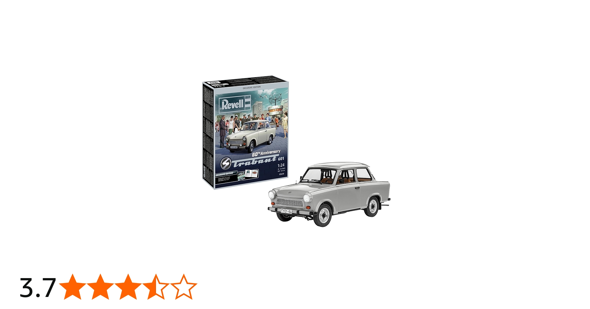 Amazon | ドイツレベル(Revell) 1/24 トラバント601 60周年記念