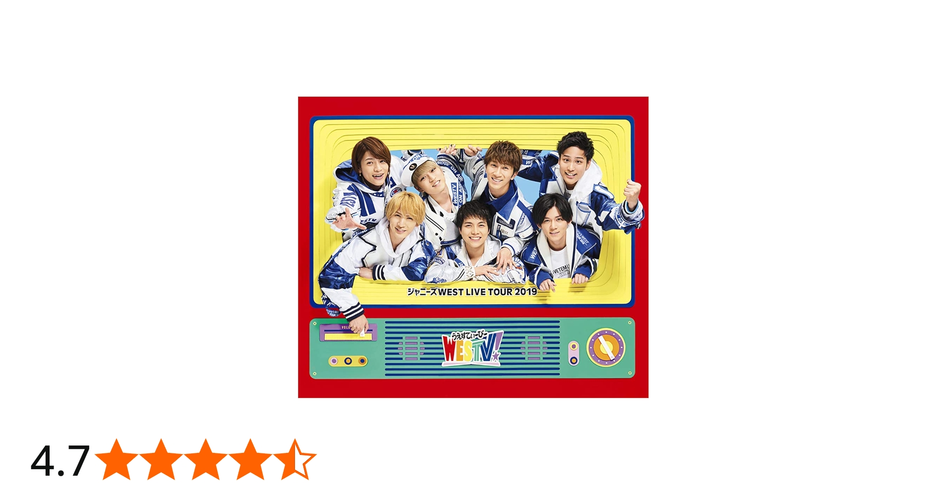 Amazon.co.jp: ジャニーズWEST LIVE TOUR 2019 WESTV! (Blu-ray通常