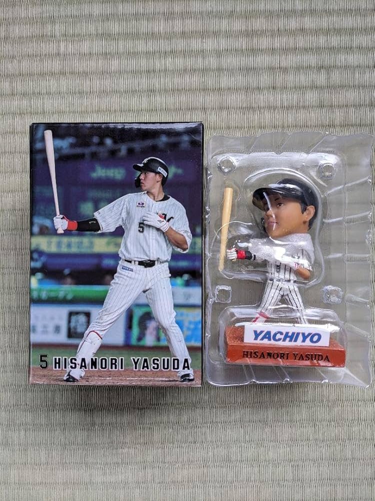 安田尚憲ボブルヘッド 石川歩・角中勝也フェイスタオル 安田尚憲