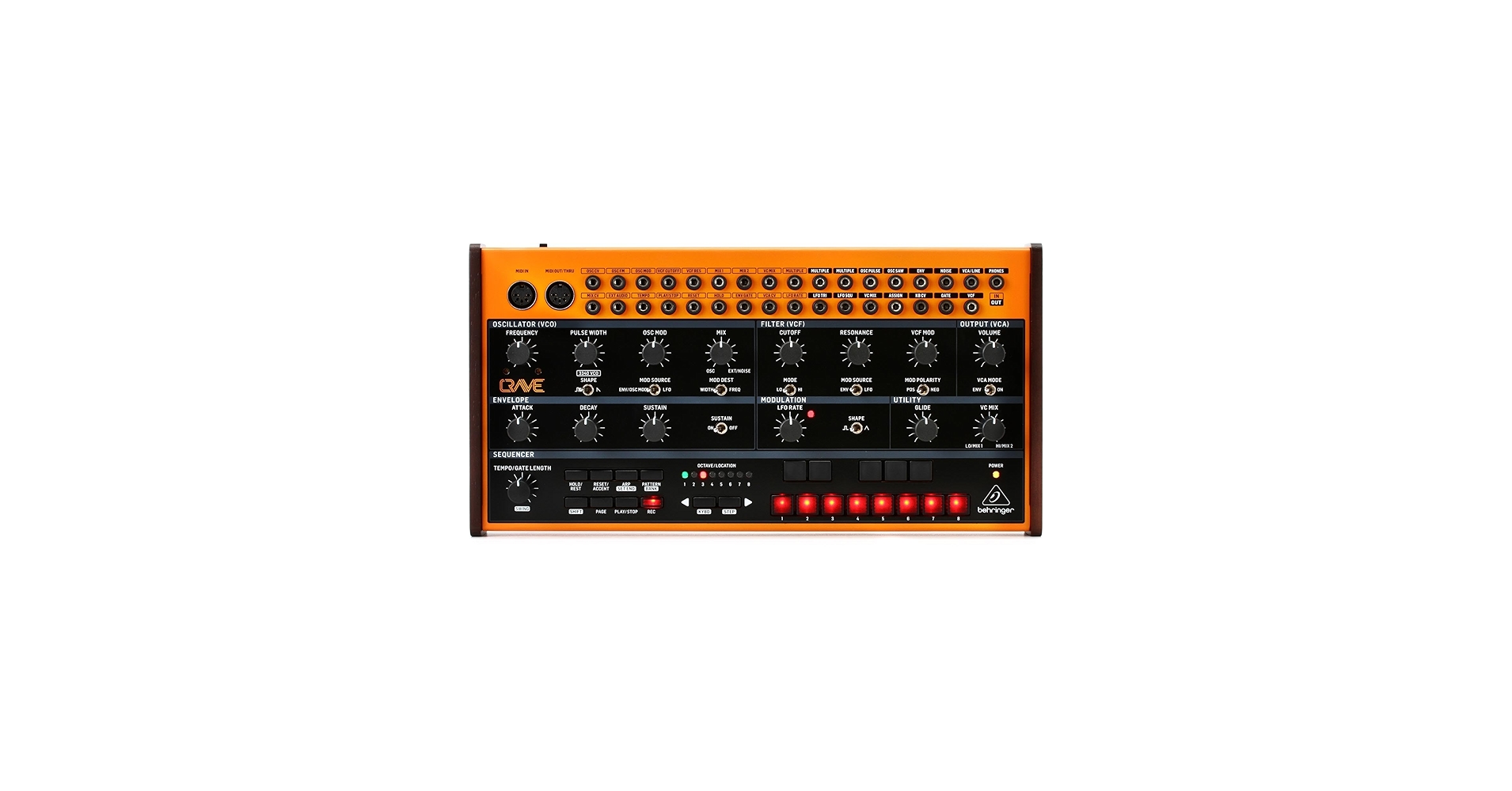 Amazon.com: Behringer CRAVE Analog Semi-Modular Synthesizer with