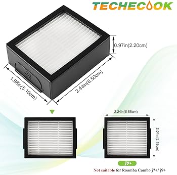 Amazon.com: 12Pack Filters Replacement for iRobot Roomba E I & J