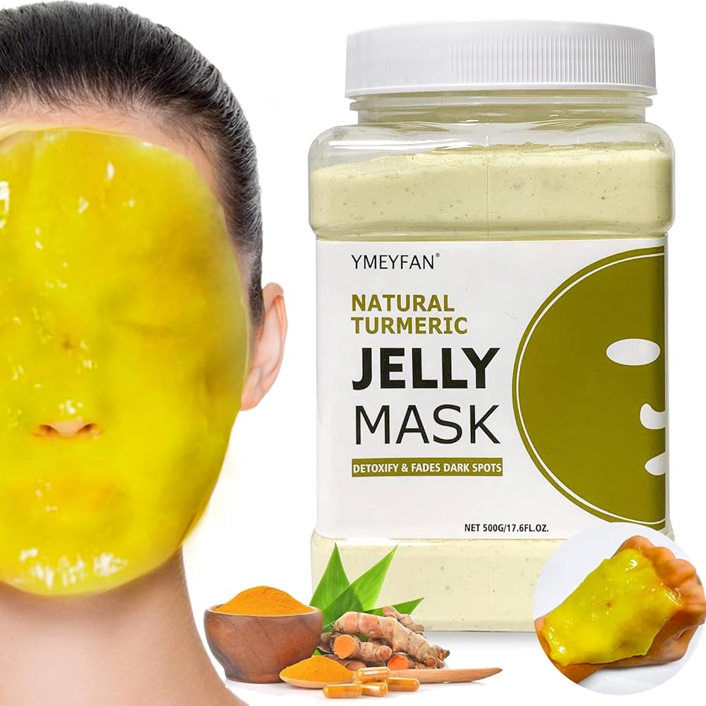 Amazon.com : YMEYFAN Jelly Mask Powder for Facials Pro, Turmeric