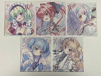 Amazon | ましろ色シンフォニー ミニ色紙5枚セット 和泉つばす 翡翠亭