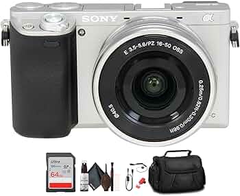Amazon.com : Sony Alpha a6000 Mirrorless Camera with 16-50mm Lens