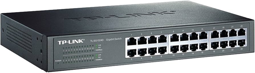 Amazon.com: TP-Link 24-Port Gigabit Ethernet Unmanaged Switch