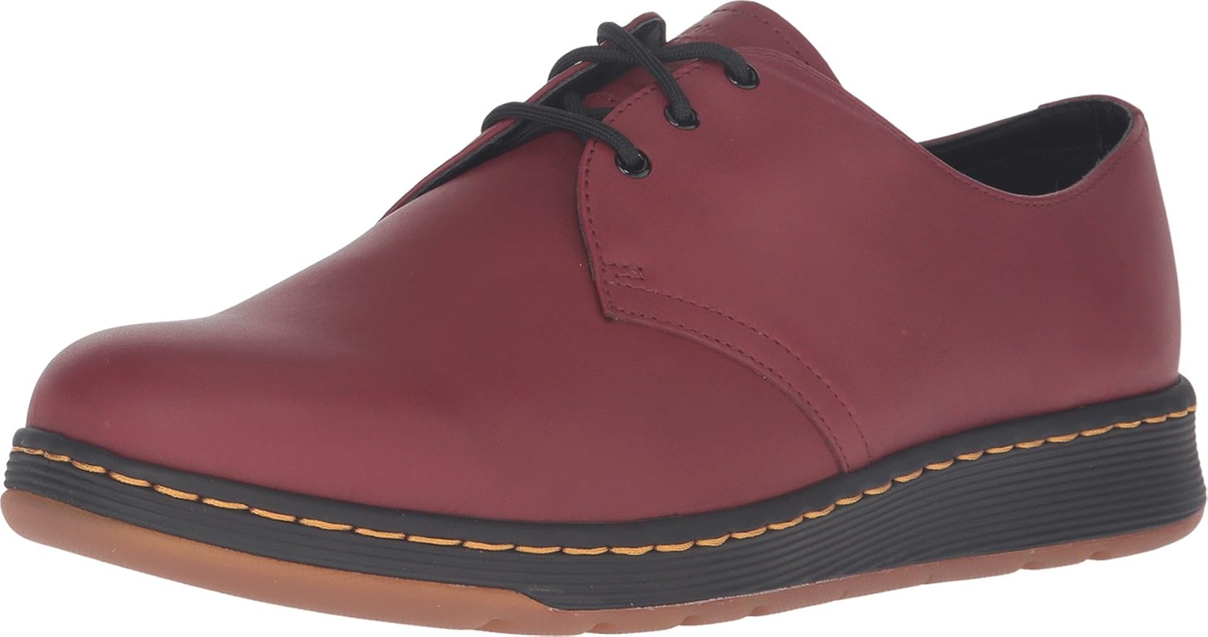 Amazon | +Dr.Martens CAVENDISH 3-EYE SHOE CHERRY RED （21859600