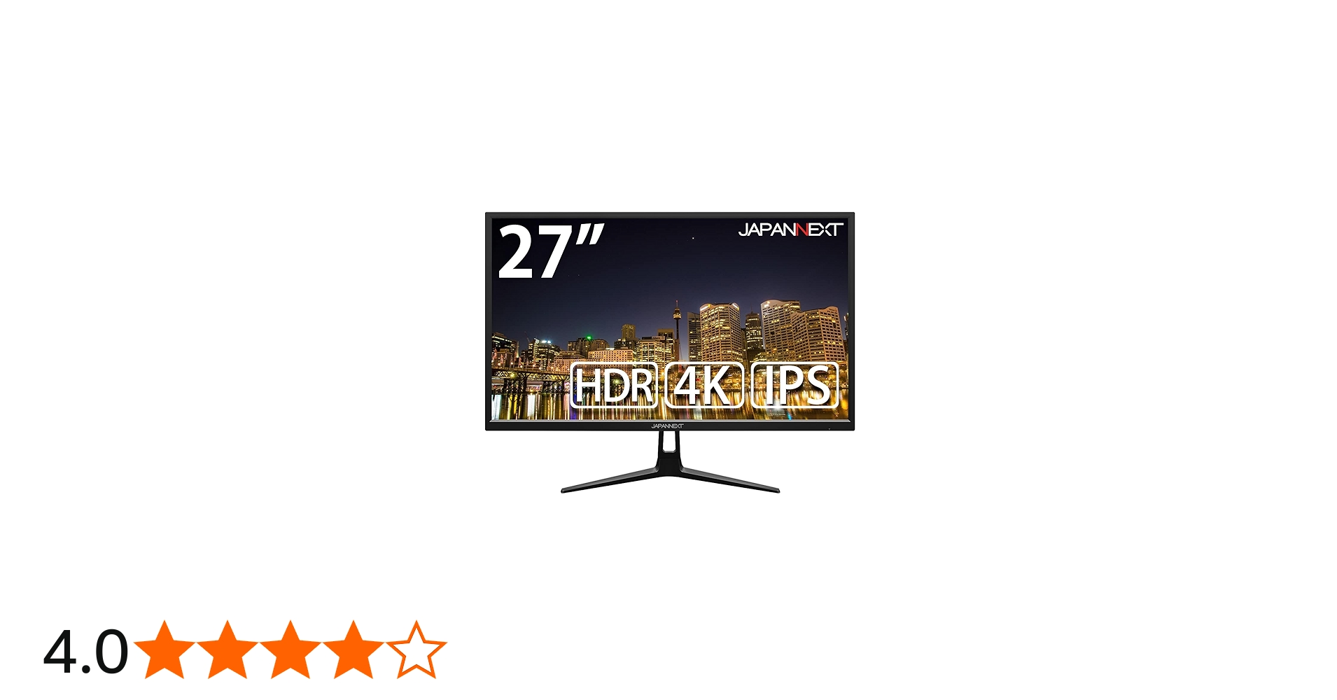 Amazon.co.jp: JAPANNEXT 27インチ モニター 4K UHD 3840x2160解像度