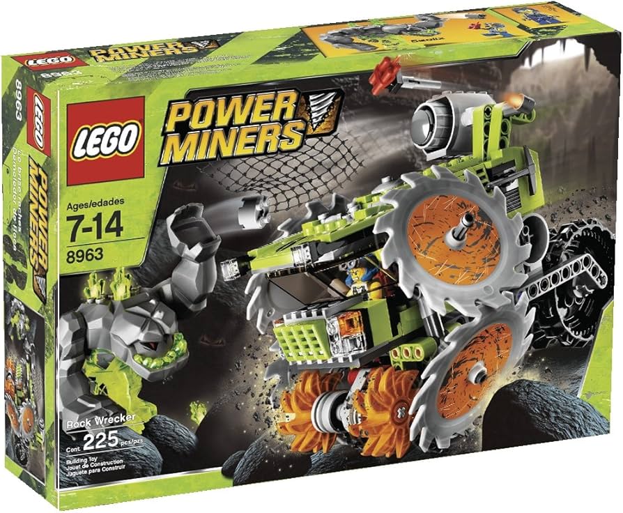 Amazon.com: LEGO Power Miners Rock Wrecker (8963) : Toys & Games