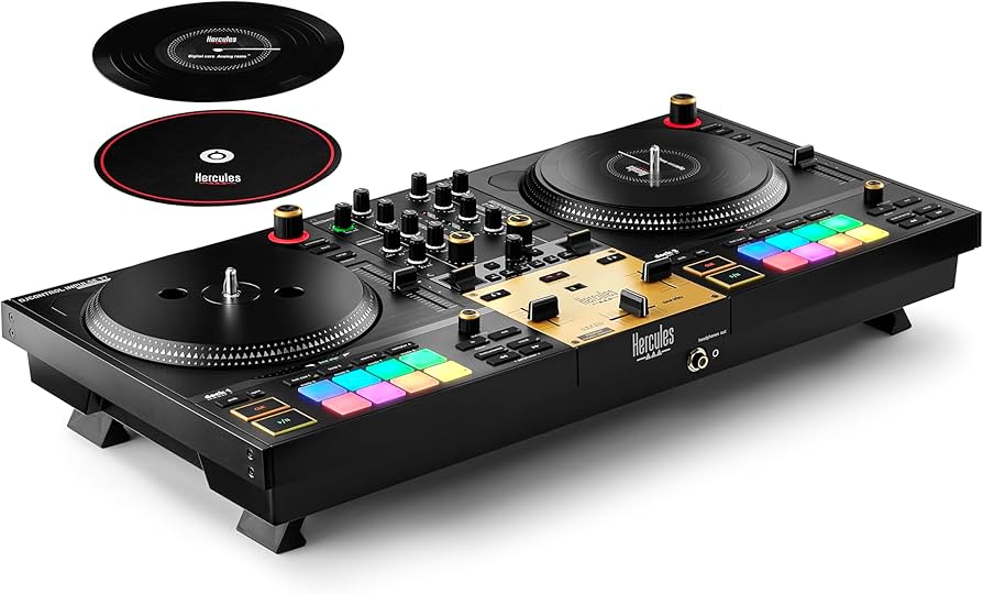 Amazon.com: Hercules DJ T7 Premium, 2 Deck Motorized DJ Controller