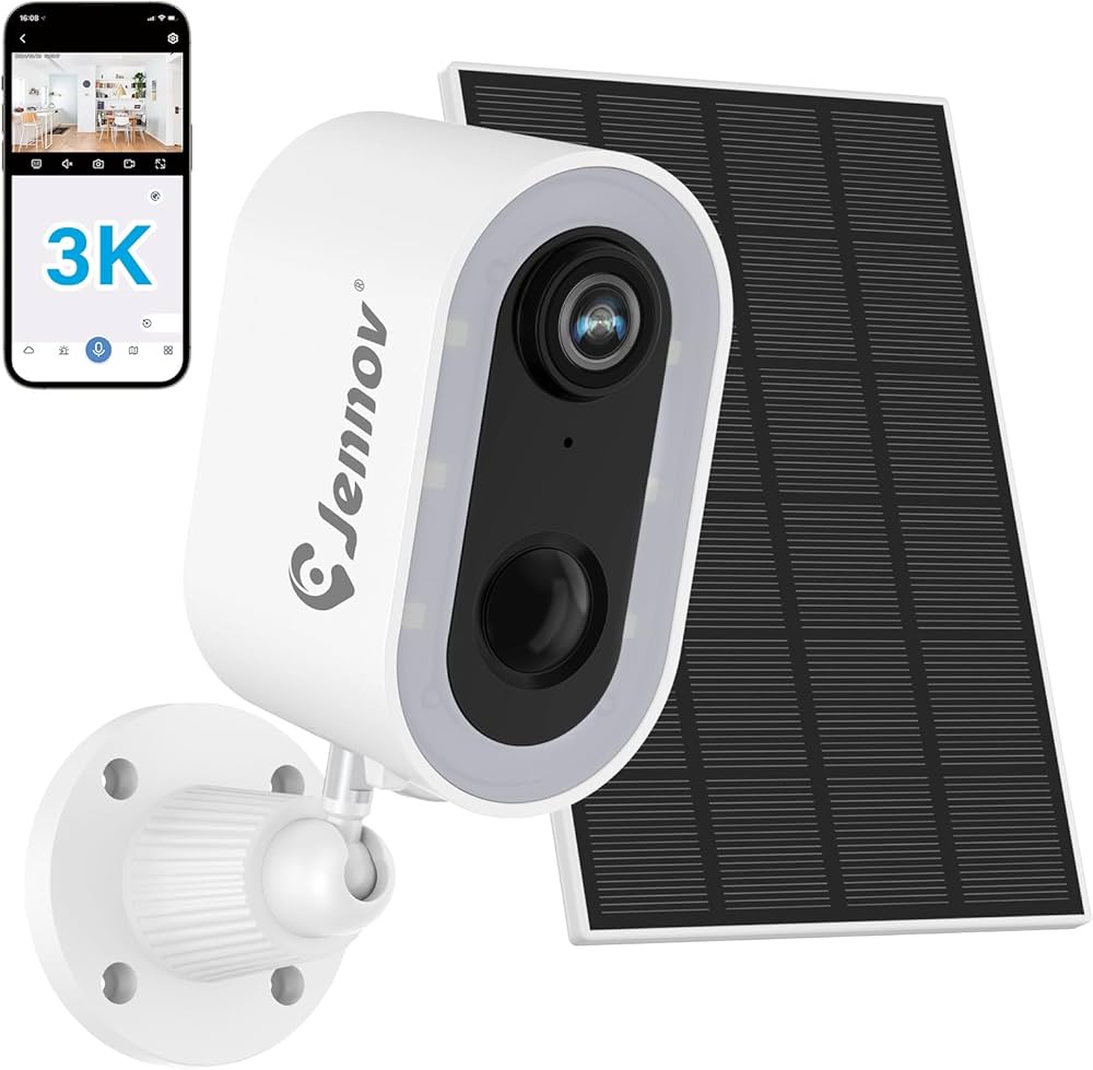 Amazon.co.jp: 【完全無線】 Jennov 防犯カメラ ワイヤレス 屋外