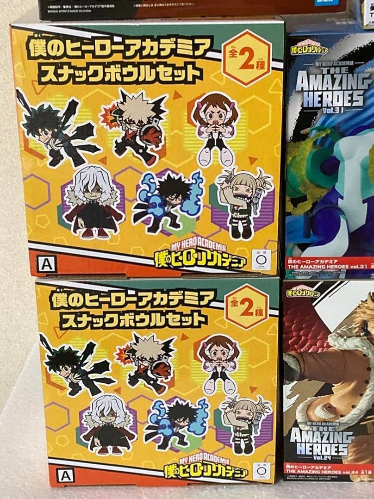 Amazon.co.jp: ヒロアカ 僕のヒーローアカデミア フィギュア スナック