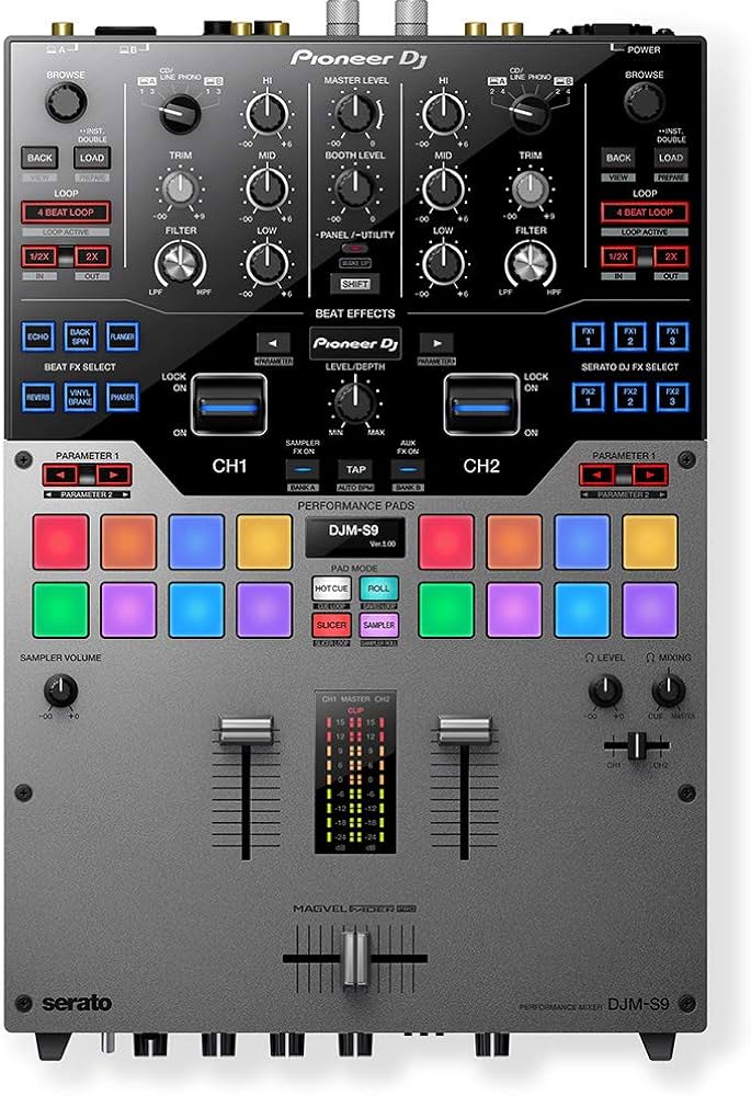 Amazon | Pioneer DJ PERFORMANCE DJ MIXER (cosmic gray) DJM-S9-S