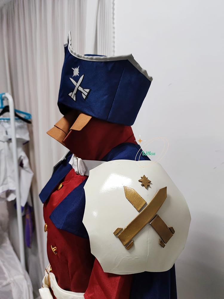 Amazon.co.jp: Dr.STONE 七海龍水 コスプレ衣装+マント+帽子+肩甲