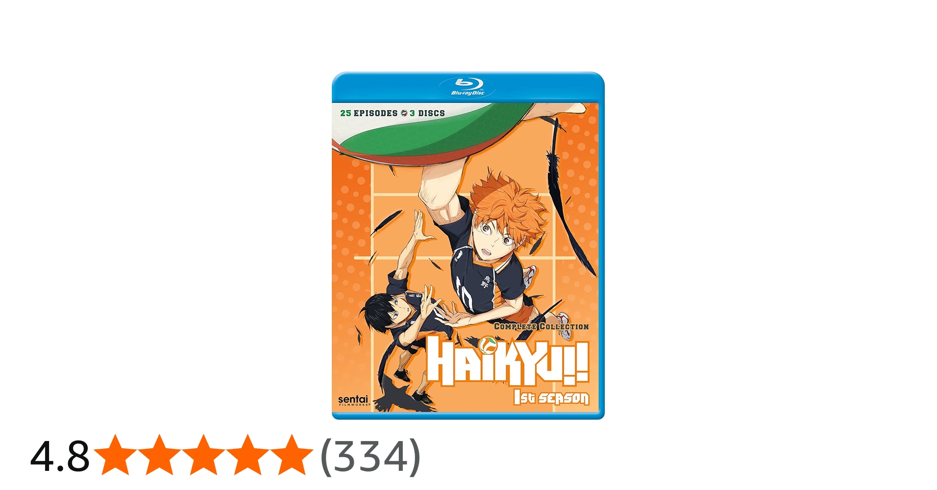 Amazon.co.jp: Haikyu: Season 1/ [Blu-ray] [Import] : ハイキュー