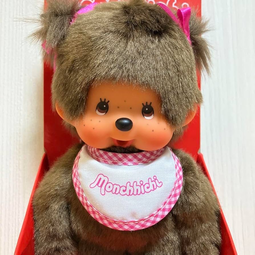 モンチッチ monchhichi ツインテール ピンク セキグチ M 40th