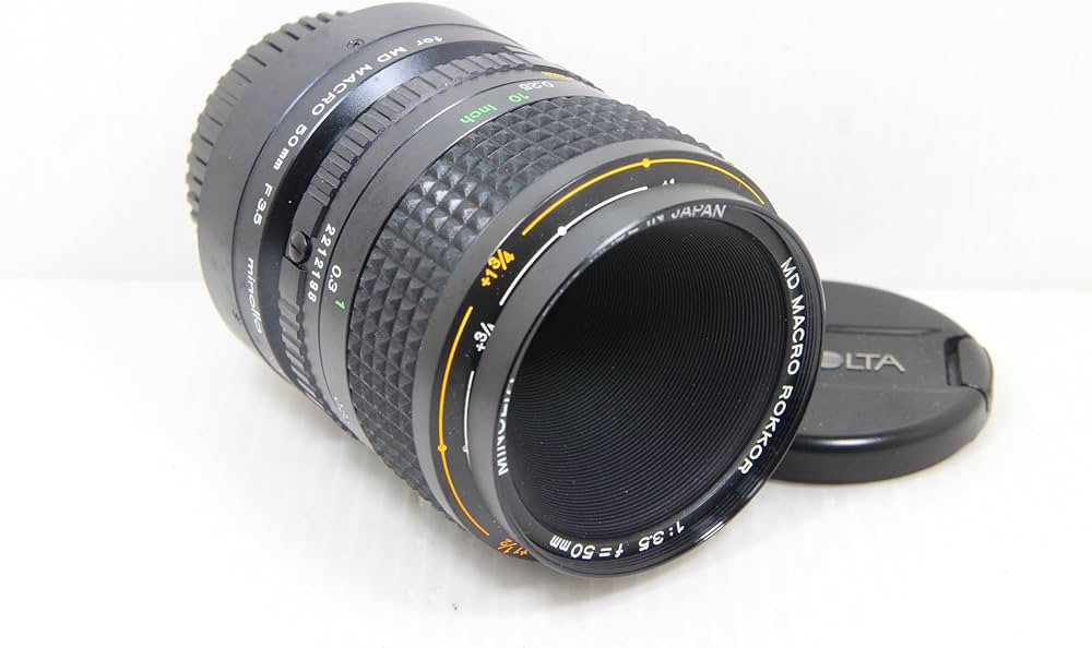 Amazon.co.jp: Minolta MF レンズ MD 50mm F3.5 Macro : 家電＆カメラ