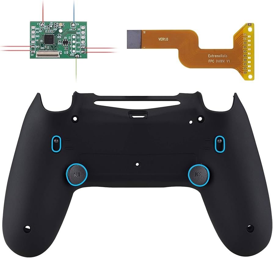 Amazon.co.jp: eXtremeRate ps4 CUH-ZCT2コントローラー背面ボタンDawn