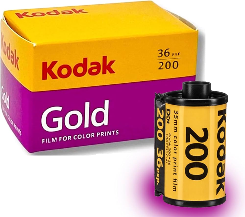 Amazon | Kodak カラーネガティブフィルム Gold200 36枚 (6033997