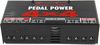 Voodoo Lab Pedal Power 4X4 Isolated Power Supply, Multicolored