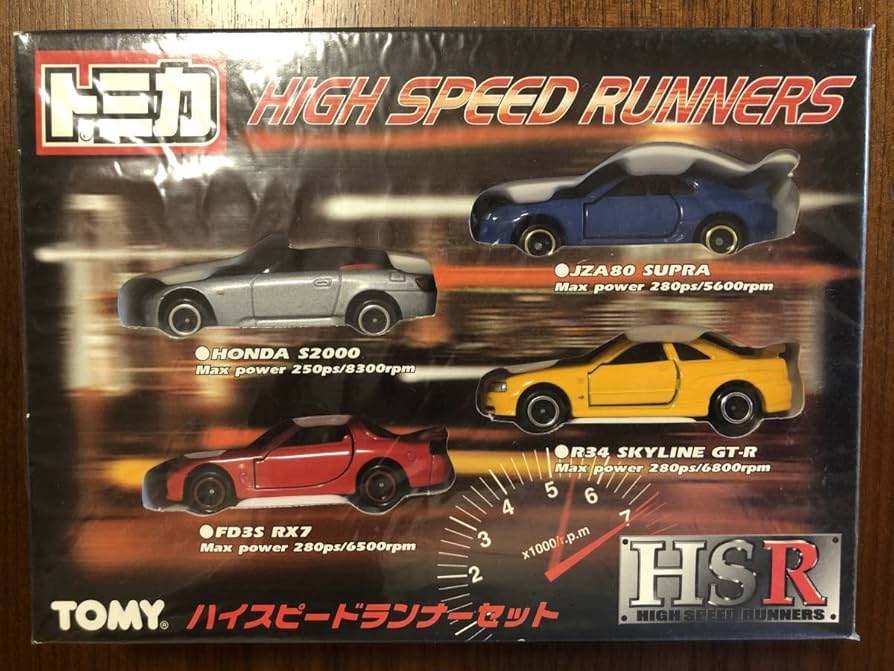 Amazon.co.jp: トミカ ハイスピードランナーセット HIGH SPEED RNNNERS