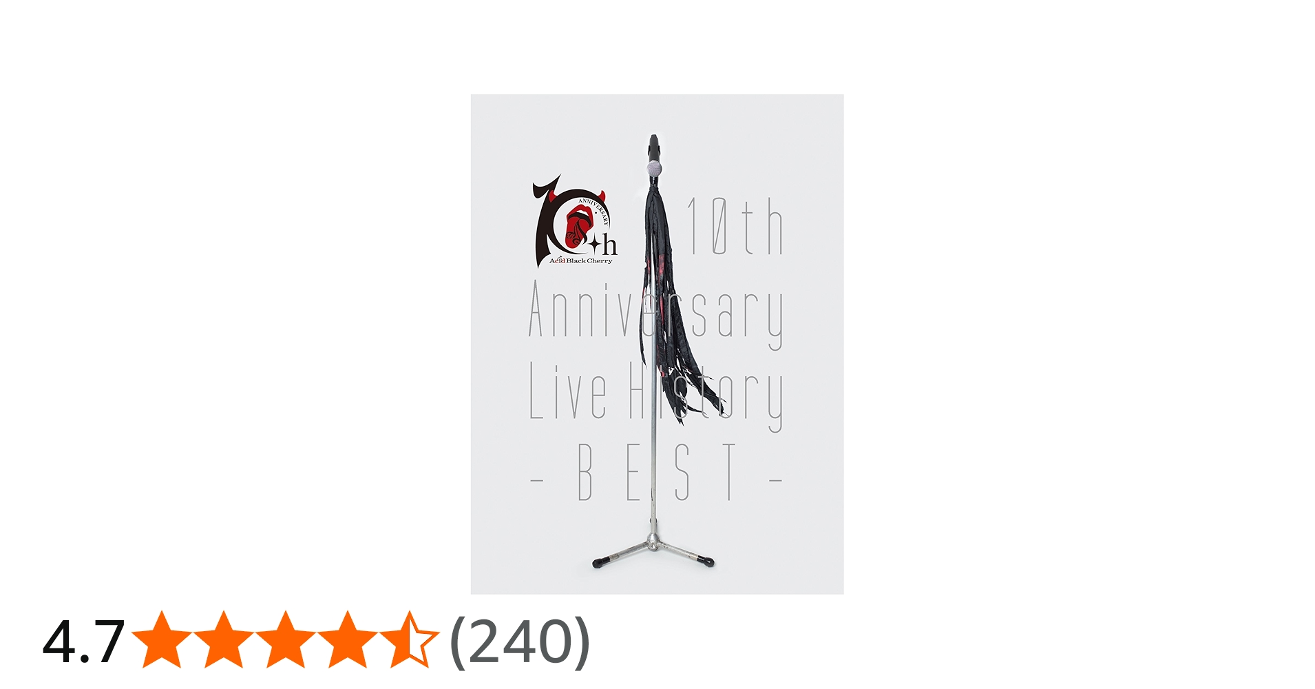 Amazon.co.jp: 10th Anniversary Live History -BEST- [DVD] : Acid