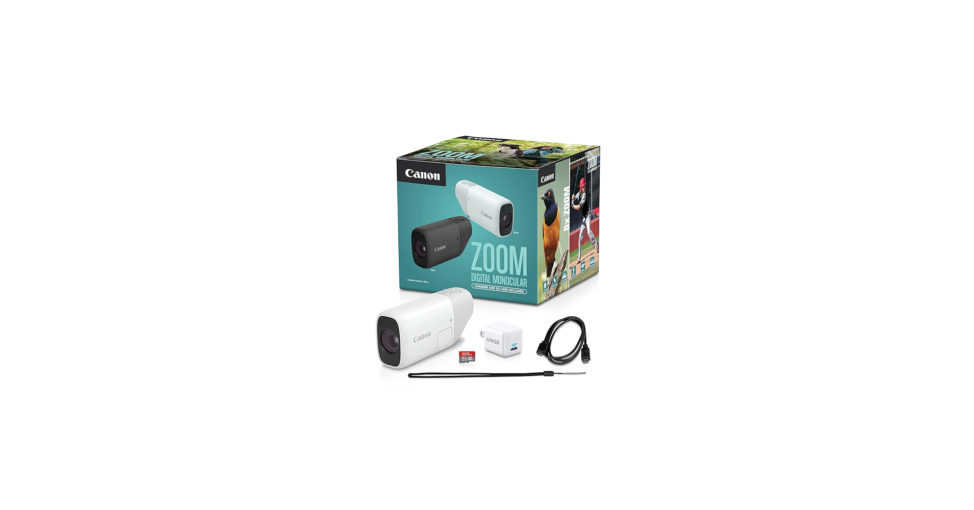 Amazon.com : Canon Zoom Digital Monocular Kit with USB-C Charger