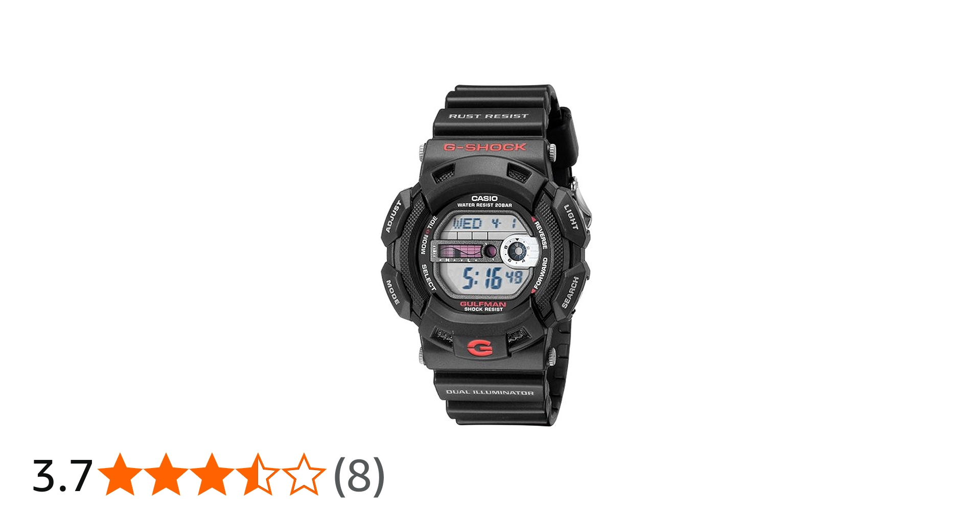 Amazon.co.jp: CASIO カシオ G-SHOCK Gショック ジーショック GULFMAN