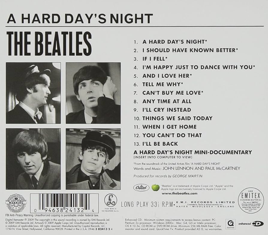 Amazon.co.jp: A Hard Day's Night: ミュージック