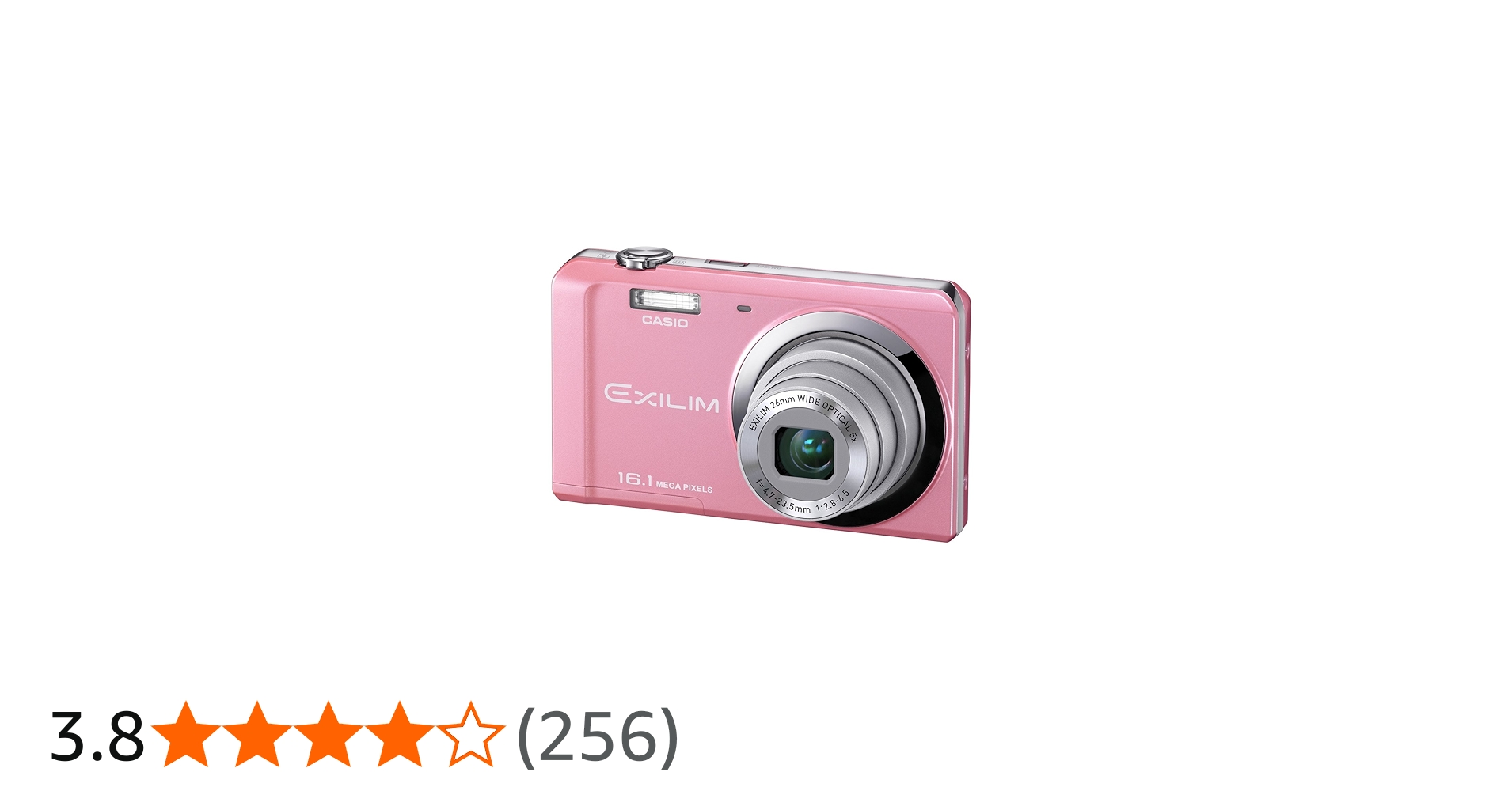 Amazon | CASIO デジタルカメラ EXILIM 1610万画素 5倍 ピンク EX