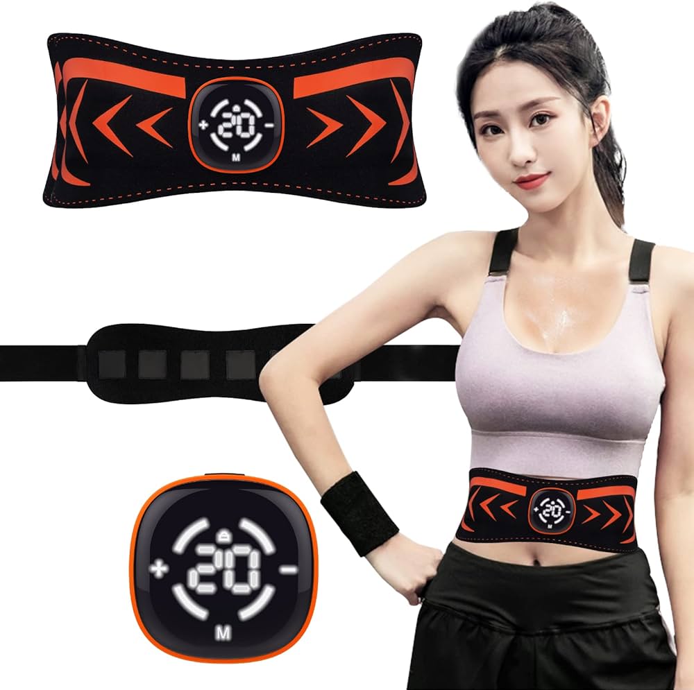 Amazon.co.jp: 【2023腹筋ベルト】EMS腹筋ベルトジェル不要 腹筋ベルト