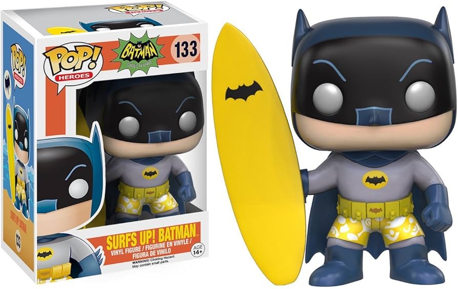Amazon.com: Funko POP! Heroes: DC - Surfs Up! Batman Vinyl Figure