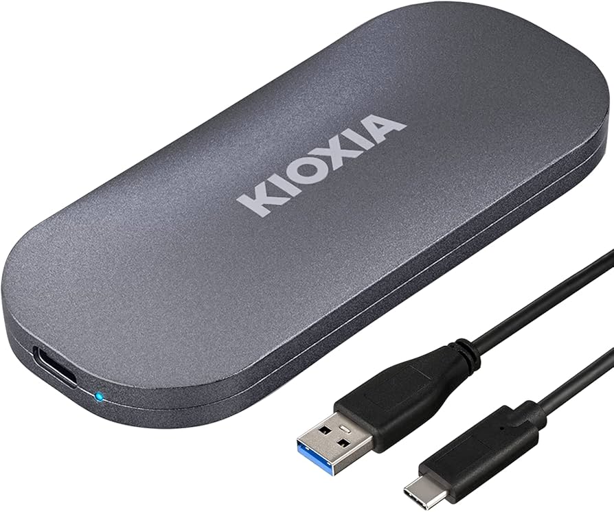 Amazon | キオクシア KIOXIA SSD 外付け 2TB USB3.2 Gen2 最大読出速度